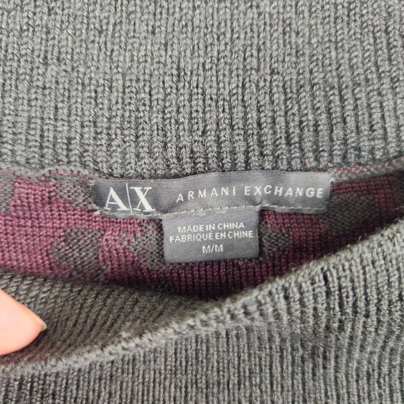 Armani Exchange Boat Neck Sweater Womens Size M - Picture 3 of 6